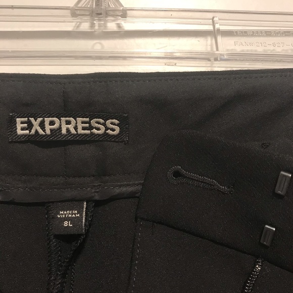 Express Low Rise Flare Editor Pant - Picture 4 of 6